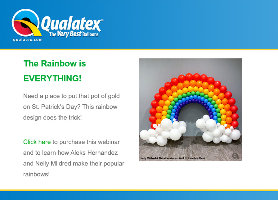 Qualatex Rainbow Inspration